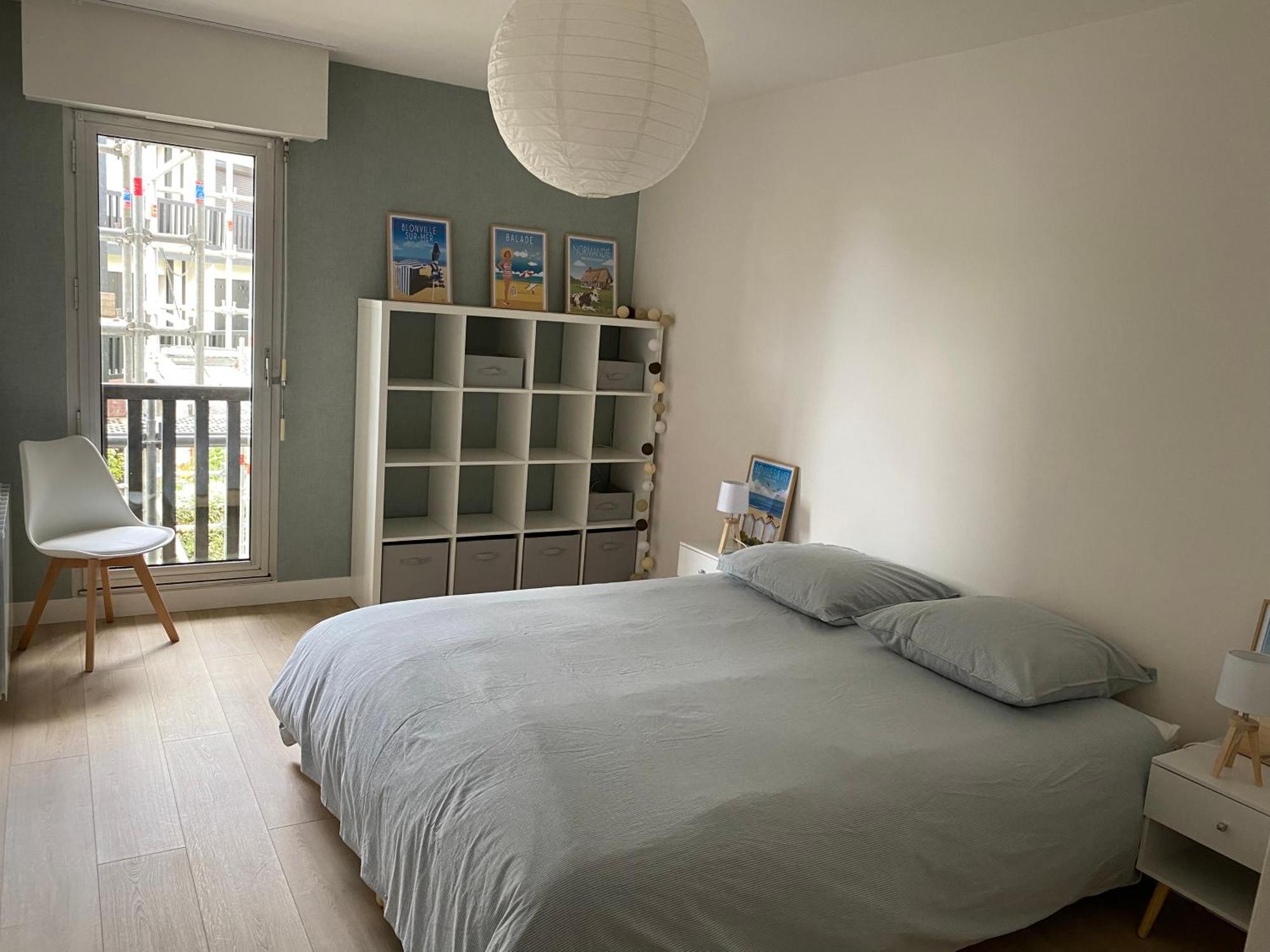 Appartement 65M2 Avec Balcon Vues Partielles Mer A 150M De La Plage Et Centre, Wifi Et Parking Prive Blonville-sur-Mer Buitenkant foto